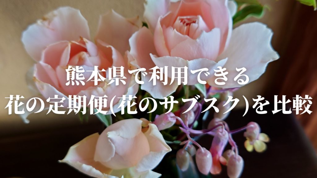 熊本県で使える花サブスク比較