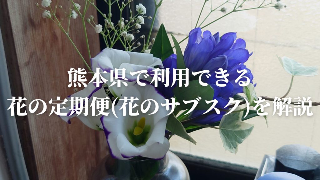 熊本県で使える花定期便解説