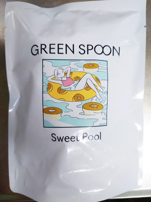 Sweet Poolのパウチ表